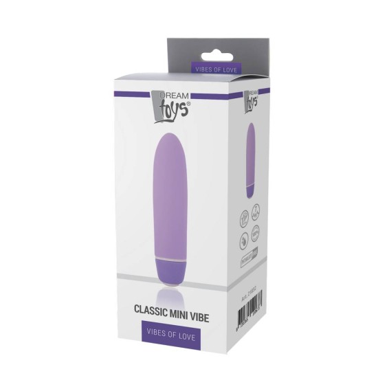 Μίνι Κλασικός Δονητής 7 Λειτουργιών - Classic Mini Vibe Purple Sex Toys 
