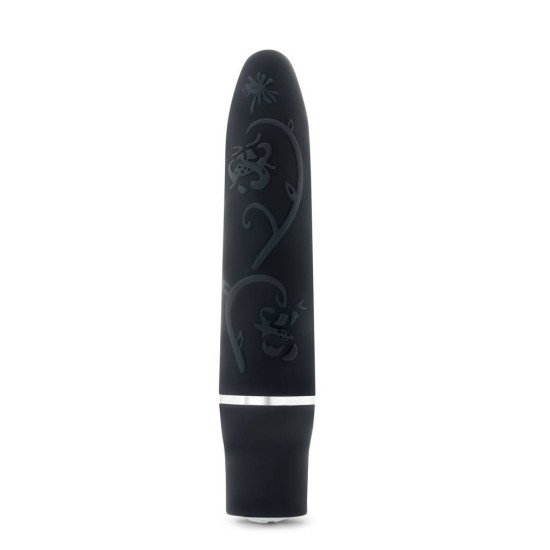 Μίνι Κλασικός Δονητής - Rose Bliss Vibe Black 7,5cm Sex Toys 