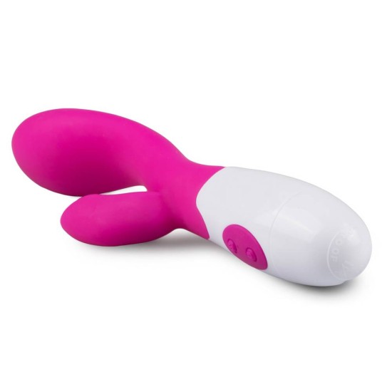 Δονητής Rabbit 20 Ταχυτήτων - EasyToys Lily Vibrator Pink 20cm Sex Toys 