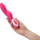 Επαναφορτιζόμενος Διπλός Δονητής - Wonderlust Harmony Rabbit Vibrator Pink Sex Toys 