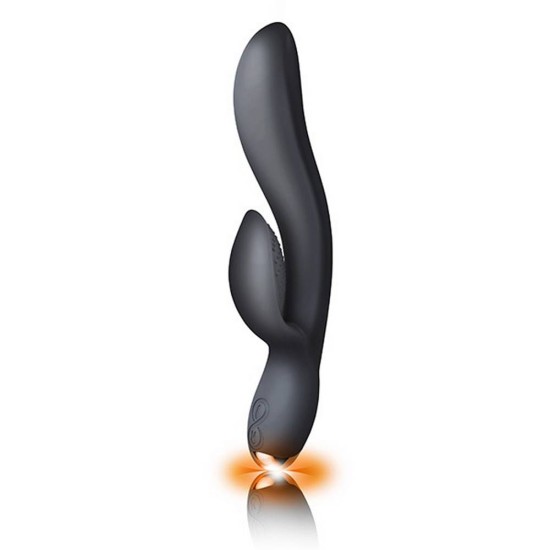 Επαναφορτιζόμενος Δονητής Κουνελάκι - Regala Rabbit Vibrator Black 22cm Sex Toys 