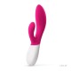 Rabbit Δονητής Με Κίνηση - Lelo Ina Wave 2 Vibrator Cerise Sex Toys 