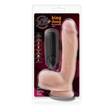 X5 Plus King Dong 8 Inch Vibrating Cock
