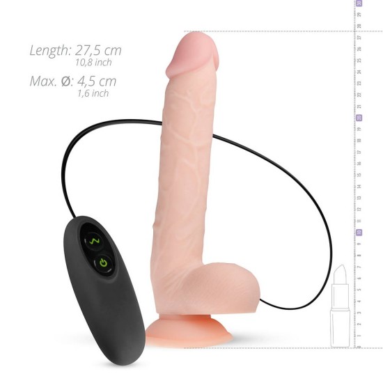 Elvin Realistic Vibrator 28cm Sex Toys