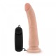 Dr. Skin Vibrator With Suction Cup Vanilla 21.5cm Sex Toys