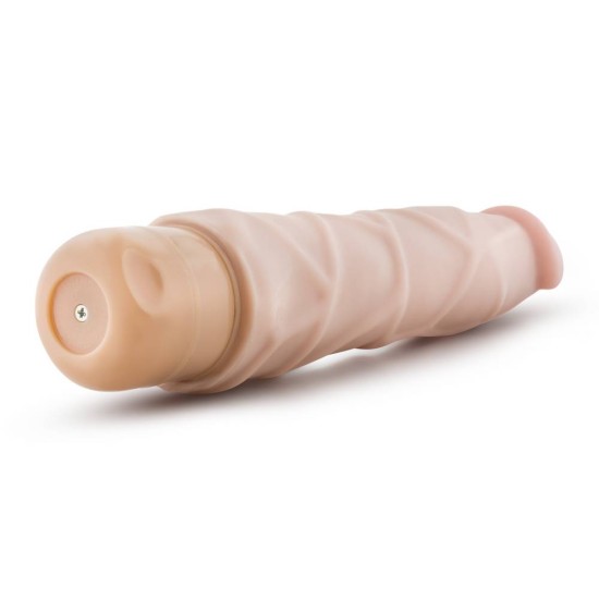 Ρεαλιστικό Ομοίωμα με Δόνηση - Dr. Skin Cock Vibe 1 Flesh 22.8cm Sex Toys 