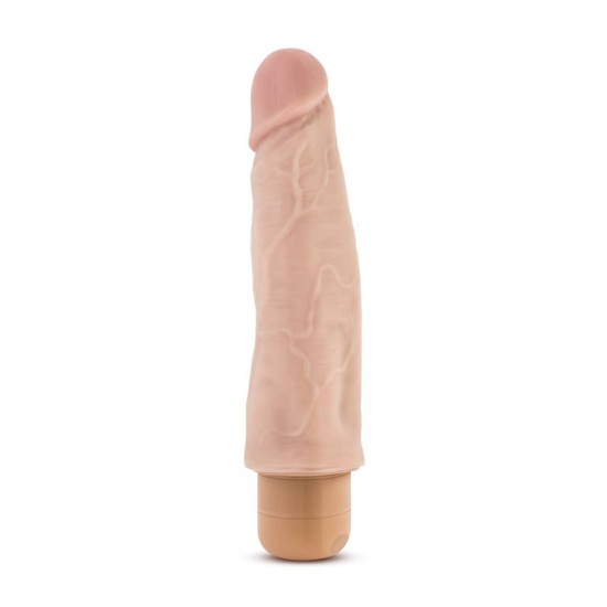 Ρεαλιστικό Ομοίωμα με Δόνηση - Dr. Skin Cock Vibe 14 Flesh 20.3cm Sex Toys 