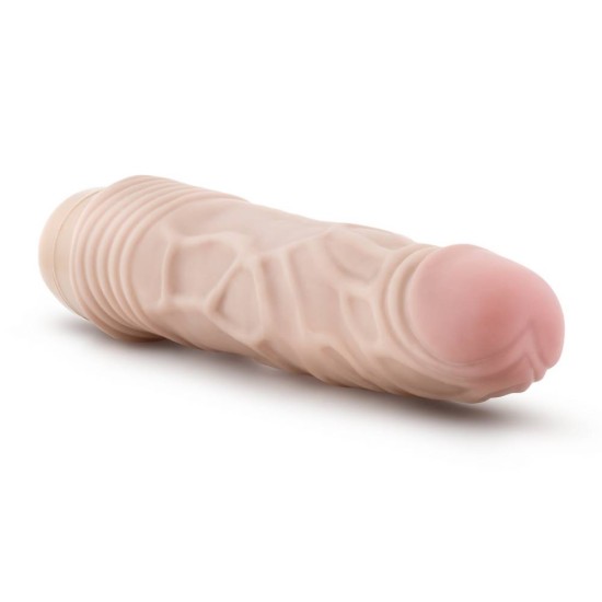 Ρεαλιστικό Ομοίωμα με Δόνηση - Dr. Skin Cock Vibe 2 Flesh 22.8cm Sex Toys 