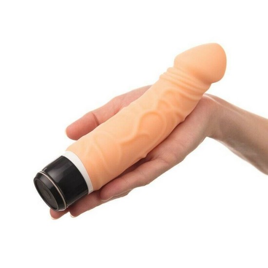 Ρεαλιστικός Δονητής - Classic Original Vibrator Nude 20cm Sex Toys 