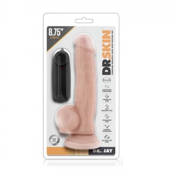 Dr. Jay Vibrator With Suction Cup Vanilla 22cm