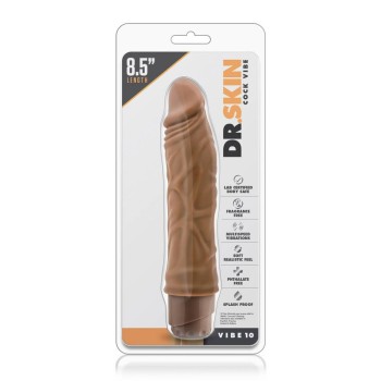 Dr. Skin Cock Vibe 10 8.5 Inch Cock