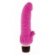 Ρεαλιστικός Δονητής Σιλικόνης - Vibes Of Love Classic Vibrator Pink 7 Inch Sex Toys 