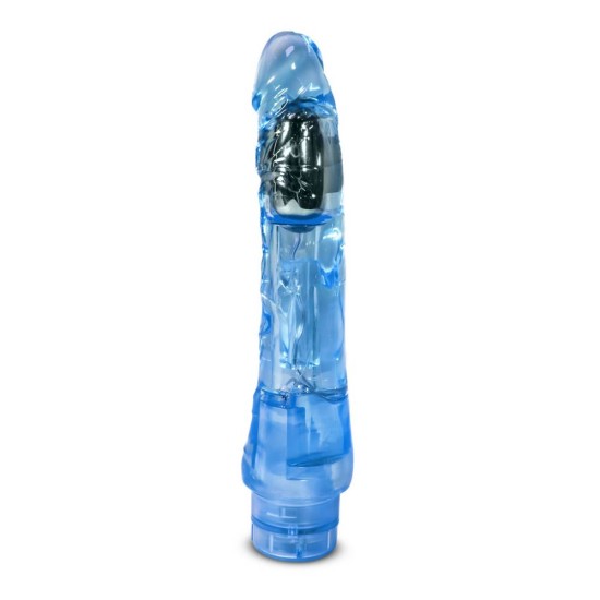 Ρεαλιστικός Jelly Δονητής - Naturally Yours Mambo Vibe Blue 23cm Sex Toys 