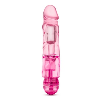 Ρεαλιστικός Jelly Δονητής - Naturally Yours The Little One Vibe Pink 16cm