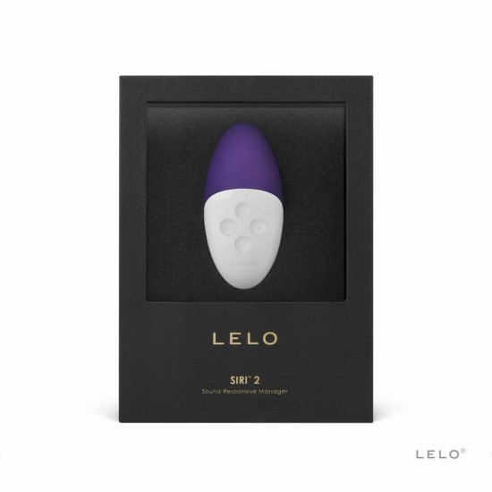 Δονητής Μασάζ Με Έλεγχο Ήχου - Lelo Siri 2 Music Vibrator Purple Sex Toys 