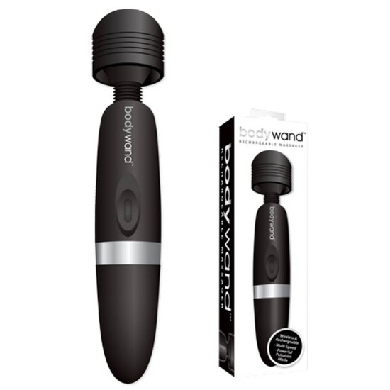 Bodywand Rechargeable Wand Massager Black Sex Toys