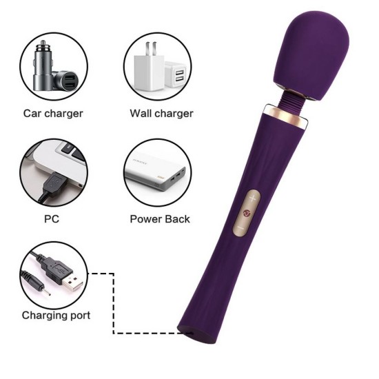 Nomi Tang Power Wand Purple Sex Toys