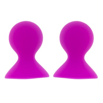 Αναρροφητές Θηλών - Lit Up Nipple Suckers Large Pink 7cm
