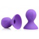 Αναρροφητές Θηλών Σιλικόνης - Violet's Silicone Nipple Suckers 7,5cm Sex Toys 