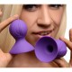 Αναρροφητές Θηλών Σιλικόνης - Violet's Silicone Nipple Suckers 7,5cm Sex Toys 