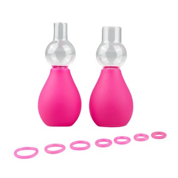 Αναρροφητές Θηλών - Pink Nipple Sucker Set