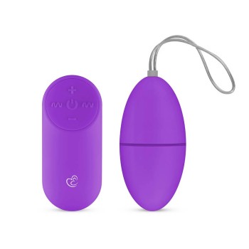 Easytoys Remote Control Vibrating Egg Purple 6cm