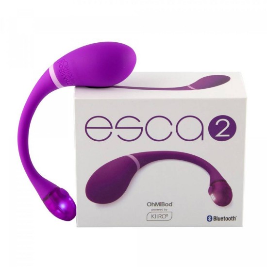  Ασύρματο Αυγό Με Εφαρμογή Κινητού – OhMiBod ESCA2 Purple Sex Toys 