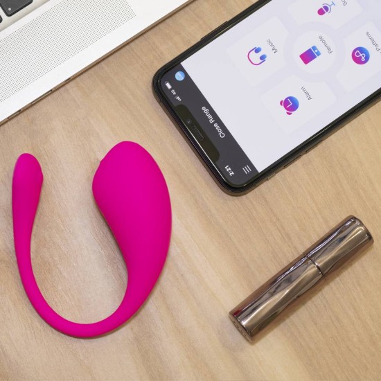 Ασύρματος Δονητής Με Εφαρμογή Κινητού – Lovense Lush 3 Wearable Bullet Vibrator Sex Toys 