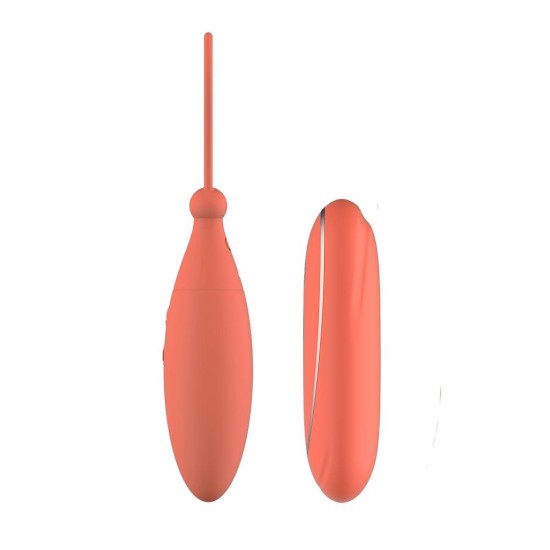 Ασύρματο Αυγό Με Δόνηση - Charismatic Cella Vibrating Egg Orange Sex Toys 