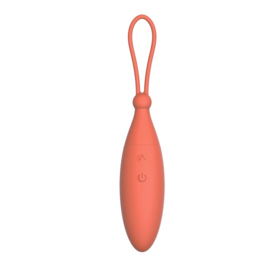 Charismatic Cella Vibrating Egg Orange Sex Toys
