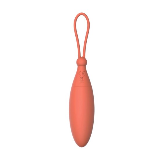 Charismatic Cella Vibrating Egg Orange Sex Toys