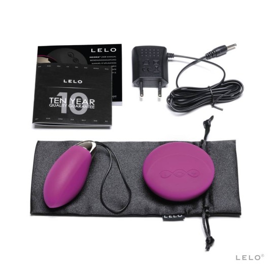 Lelo Lyla 2 Remote Control Vibrating Egg Deep Rose Sex Toys