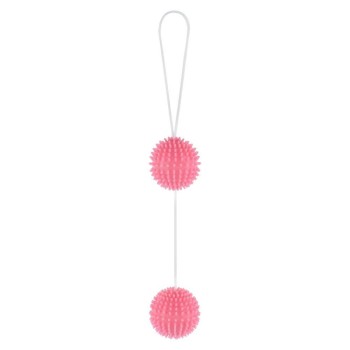 Κολπικές Μπάλες Με Κουκκίδες – Girly Giggle Love Balls Soft Pink