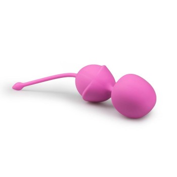 Κολπικές Μπάλες Σιλικόνης - Double Vagina Balls Pink 19cm