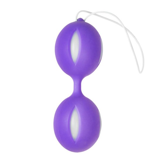 Wiggle Duo Kegel Ball Purple 19cm Sex Toys