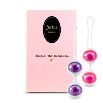 Σετ Κολπικές Μπάλες - Jena Geisha Balls Purple Pink