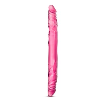 Διπλό Jelly Ομοίωμα Πέους - B Yours Double Dildo Pink 35cm