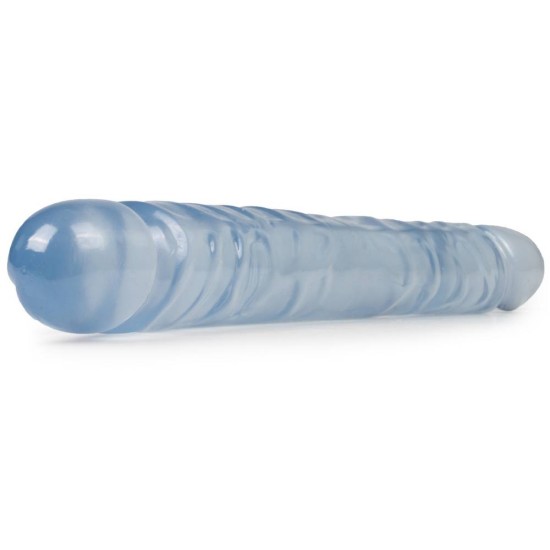 Διπλό Jelly Ομοίωμα Πέους - Crystal Jellies Double Dildo Clear 30,5cm Sex Toys 