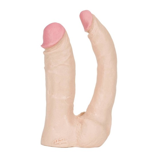 Διπλό Κολπικό & Πρωκτικό Ομοίωμα - Natural Double Penetrator Flesh 15cm Sex Toys 
