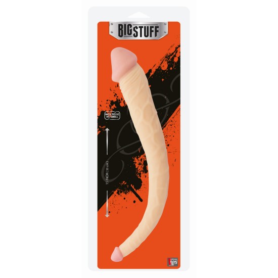 Διπλό Ομοίωμα Πέους - Bigstuff Double Dong Flesh 38cm Sex Toys 