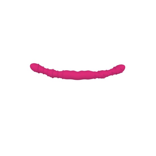 Διπλό Ομοίωμα Σιλικόνης - Dream Toys Silicone Double Dong Pink 33.5cm Sex Toys 