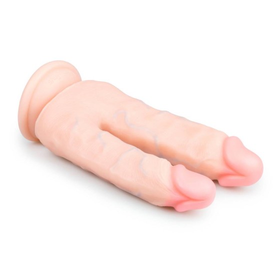 Ομοίωμα Πέους Διπλής Διείσδυσης - Double Dildo Flesh 18cm Sex Toys 