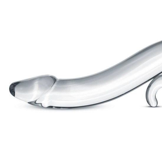 Γυάλινο Ομοίωμα Πέους - Glass Dildo No 14 18cm Sex Toys 
