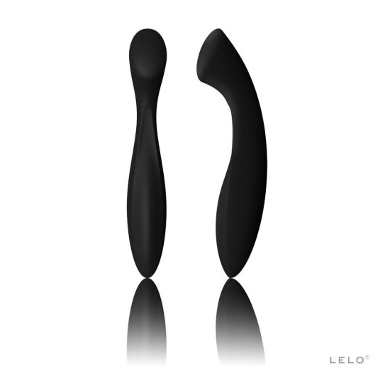 Διπλό Ομοίωμα Σιλικόνης - Lelo Ella G Spot Dildo Black Sex Toys 