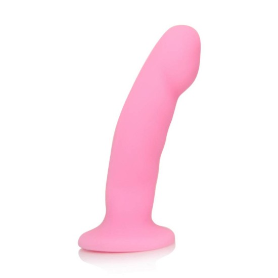 Εύκαμπτο Ομοίωμα Σιλικόνης Για Στραπον - Luxe Cici Dildo Pink 16.5cm Sex Toys 