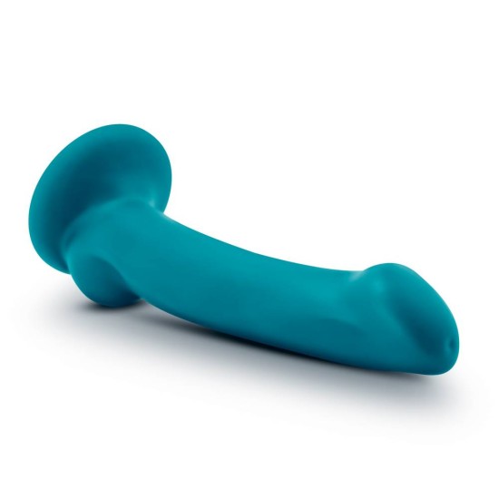 Εύκαμπτο Ομοίωμα Σιλικόνης Με Βεντούζα - Temptasia Reina Dildo Teal 18.5cm Sex Toys 