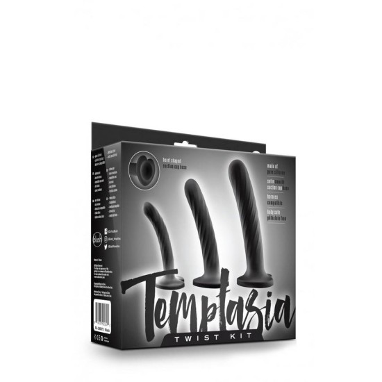 Σετ Ομοιώματα Σιλικόνης - Temptasia Twist Dildo Kit Set Of Three Sex Toys 