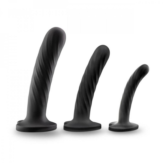 Temptasia Twist Dildo Kit Set Of Three Sex Toys