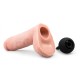 Ομοίωμα Εκσπερμάτισης Με Όρχεις - King Cock Squirting Dildo Skin Colour 20cm Sex Toys 