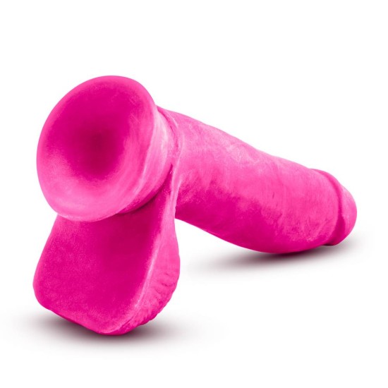 Au Naturel Bold Pleaser 7 Inch Dildo Pink Sex Toys